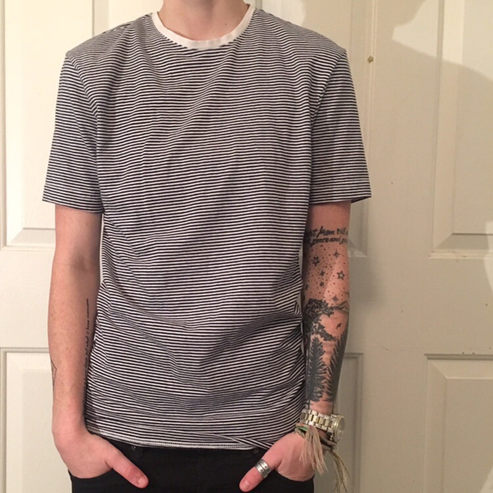 stripped t-shirt